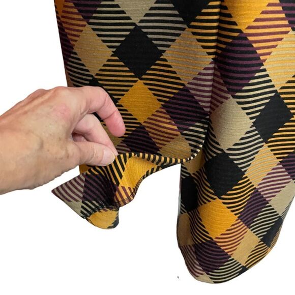 ❤️ Grace Elements Plaid Pencil Skirt Size S - Picture 7 of 8